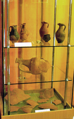 Imagine din expozitia Marturii istorice recent descoperite pe teritoriul judetului Galati - 2009